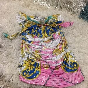 🇺🇸Supercute FD shimmer tube top